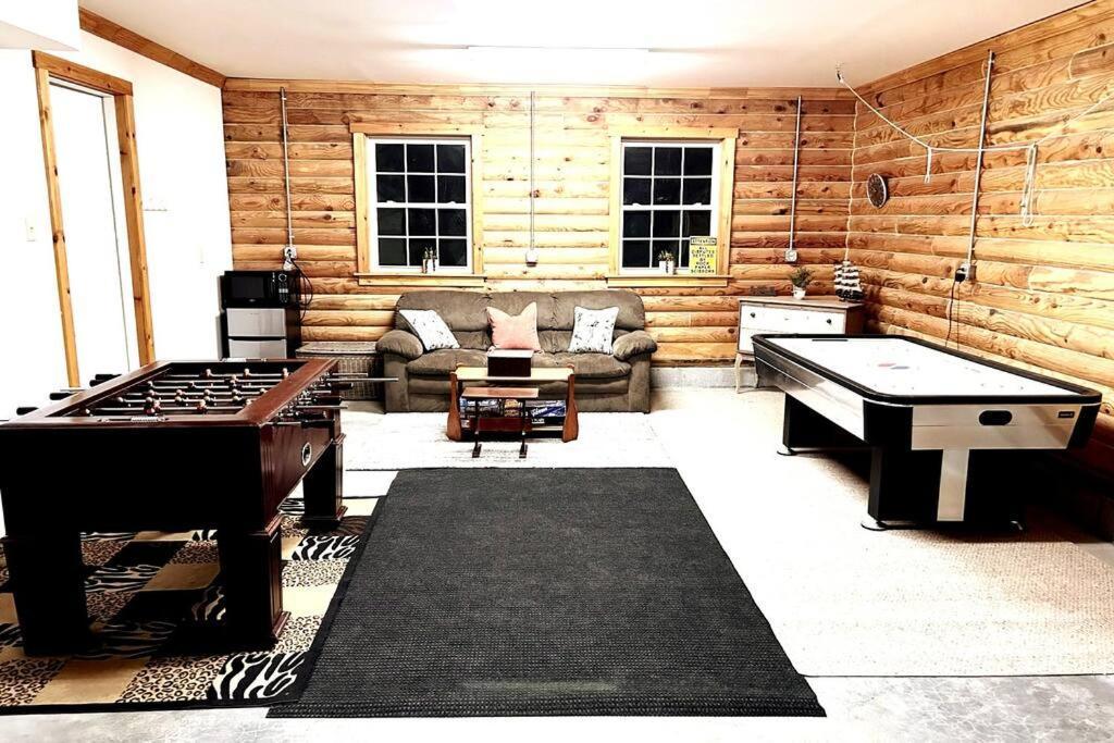 One Of A Kind Rustic Log Cabin Near Bryce Resort - Large Game Room - Fire Pit - Large Deck - Bbq Basye Exterior foto