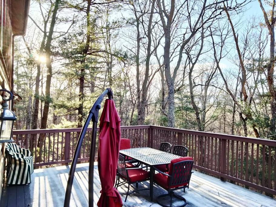 One Of A Kind Rustic Log Cabin Near Bryce Resort - Large Game Room - Fire Pit - Large Deck - Bbq Basye Exterior foto