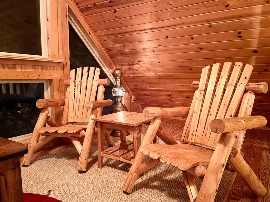 One Of A Kind Rustic Log Cabin Near Bryce Resort - Large Game Room - Fire Pit - Large Deck - Bbq Basye Exterior foto
