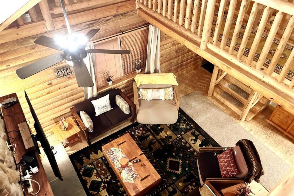 One Of A Kind Rustic Log Cabin Near Bryce Resort - Large Game Room - Fire Pit - Large Deck - Bbq Basye Exterior foto